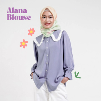 SOWL - ALANA BLOUSE KEMEJA CRINKLE