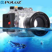 PULUZ 40m 130ft Depth Underwater Swimming Diving Case Waterproof Camera bag Housing case for SONY RX100-III DSC-RX100 III