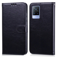 For VIVO V21 Case Flip Wallet Case On For VIVO V21 5G Case Soft Leather Wallet For VIVO V21 V 21 Phone Case Coque Fundas Cover