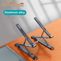 Portable Laptop Stand Aluminium Foldable notebook Stand Compatible with 10 to 15.6 Inches Laptops For Macbook Lenovo chromebook