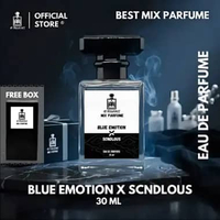 AR FRAGRANCE - MIX PARFUM BLUE EMOTION X SCNDLOUS 30ML | PARFUM PRIA WANITA WANGI BEST SELLER