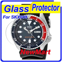 3Pcs Glass Protector For SKX009 SKX007 SNZF17 SKX173 SKX175 SKXA35 SKX013 SKZ211 SNZF15 SNZG07 9H Tempered Protector For Seiko