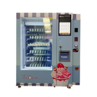 XY Meat Ice Cream Frozen Food Vending Machine For Sale With Elevator