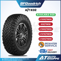 BFGoodrich All-Terrain TA KO2 16" AT Tire 225 75 R16 225 265 275 285 70 75 R16LT 4X4 4WD (1 Tire) fo