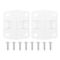 2PCSxCooler Hinge Kit For COLEMAN COOLER PLASTIC HINGE SET REPLACEMENT HINGES SCREWS 5283-1141 For Insulated Box