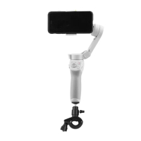 Bicycle Motorcycle Handlebar Mount Bracket Holder For DJI OM 4 Handheld Gimbal Camera for OSMO Mobile 3 / 2 Stabilizer