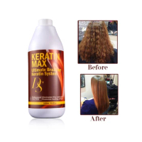 DS Max Hot Effect Brazilian Keratin Treatment Straightening Eliminate frizz and Make Shiny &amp; Healthier Hair