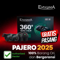 Eniqma Kamera 360° Bird View untuk Pajero 2022-2025 Full HD Sony Lens 2D/3D 100% Original Gratis Pem