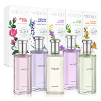 【YARDLEY 雅麗】英國薰衣草/英國忍冬/山谷百合淡香水125ml-任選(專櫃公司貨)
