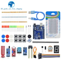 Basic Starter Kit for Arduino Uno Set R3 DIY Kit - R3 Board / Breadboard + Retail Box
