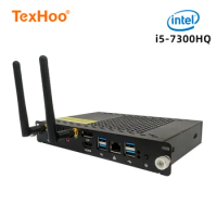 TexHoo OPS Mini PC Computer Intel Core i5 7300HQ Processor Windows 10 Pro For Conference Teach Screen Built-in Host Module WiFi