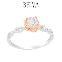 Cincin Emas Berlian Asli Sertifikat - Belva Jewellery - BALRAU1810