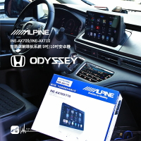 【299超取免運】M1L【ALPINE INE-AX710】HONDA 22~Odyssey 8核心 4+64G 9吋安卓機 高音質 導航