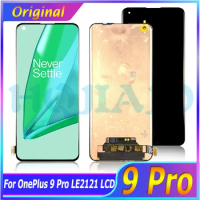 6.7" AMOLED For OnePlus 9 Pro LCD LE2121 LE2125 Display Touch Screen Digitizer Assembly For 1+ 9Pro Display Screen Replacement