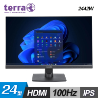 【TERRA】2442W 24型 IPS 不閃屏螢幕 有喇叭