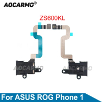 Aocarmo Asus ROG Phone 1 I ZS600KL ROG1 Headphone Jack Earphone Audio Port Flex Cable Replacement Part