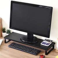 HOPMA家具 工藝金屬底座螢幕增高架 台灣製造 鍵盤收納架 主機架-寬58 X 深20 X 高6.9cm