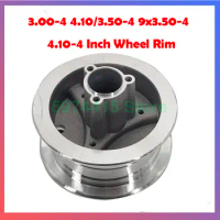 3.00-4 4.10/3.50-4 9x3.50-4 4.10-4 Inch Wheel Rim Sets Mobility Freewheel Scooter Electric Scooter Gas Scooter ATV 4 Inch Hub