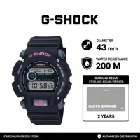 Casio G Shock DW-9052-1VDR Hitam Jam Tangan Pria Black