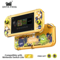 DATA FROG Anti-Slip Protective Cover Compatible-Nintendo Switch Lite Full Cover Crystal Shell Case For Game Console Accessories