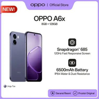 [NEW] OPPO A6x 8GB+128GB [IP64 Water & Dust Resistance, 6500mAh Large Battery, Snapdragon 685, 120Hz