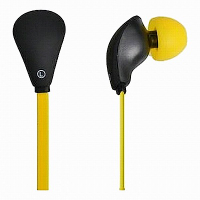 Pioneer通話耳道式扁線耳麥SE-CL70T-Y黃色兩入
