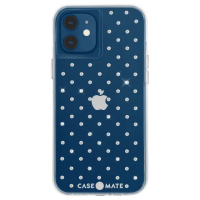 【CASE-MATE】iPhone 12 Mini Sheer Gems(純色水鑽防摔抗菌手機保護殼)