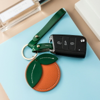 創意橘子門禁卡保護套鑰匙扣手繩掛件網紅小區可感應IC電梯公交卡