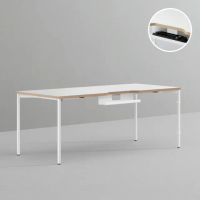 【DESKER】COMPUTER DESK 2.0 韓國設計監製 1800型 多用途電腦桌 180*80cm 附集線槽(書桌/辦公桌/專人組裝)