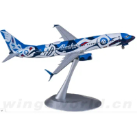 Diecast Scale NGmodels 1:200 NG08001 Alaska Airlines B737-800 N559AS Static Alloy Model Aircraft Decoration Gift Display