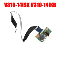 สายเคเบิล USB สำหรับโน้ตบุ๊ก Lenovo V310 14 V310 14ISK V310 14IKB พร้อมสายเคเบิล