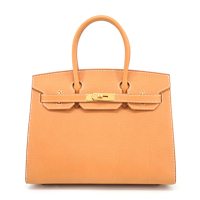 Hermes 愛馬仕 Birkin 30cm 21 B刻 天然牛皮柏金包(沙色/金釦)