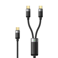 【Mcdodo】麥多多 100W Type-C to Type-C+Type-C 一分二快充充電線(CA-6780/150cm)