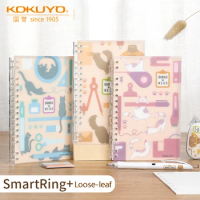 Japan Kokuyo B6 Loose-leaf Book SmartRing Small Fresh Cute Small Portable Detachable Simple Notebook Handbook Planner Stationery