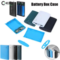 （Empty Shell）3.7V 3 Slots 18650 Battery Box Case DIY Power Bank Charger Shell Charging Case Mini Solderless Power Supply Housing