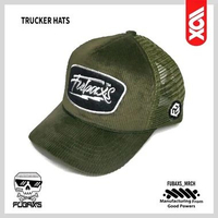 FUBAXS Topi trucker TRXFBX 011 visor pendek ARMY CORDUROY
