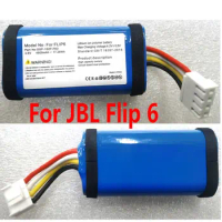 GSP-1S2P-F6D Replacement Battery For JBL Flip 6 Bluetooth Speaker 3.6VDC 4800mAh/17.28Wh