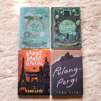 PAKET 4 BUKU NOVEL REMAJA / ROMANSA / TERE LIYE / ILY / ALDEBARAN / BANDIT BANDIT BERKELAS / PULANG-