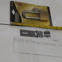 PAKET OVERVAL 3 INCH GALVALUM GEMBOK SOLIGEN 50L GEMBOK PAGER RUMAH
