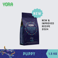 YORA Puppy 1.5 kg โยรา ปั๊ปปี้ 1.5 กก. สำหรับลูกสุนัขทุกสายพันธุ์ จากโปรตีนแมลง