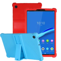 For Lenovo Tab M10 FHD Plus TB-X606F TB-X606X 10.3" Stand Soft Silicon Cover for Lenovo Tab M10 Plus 10.3 Protect shell