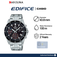 Jam Tangan Pria Casio Edifice EFV-540D-1A Chronograph Black Dial