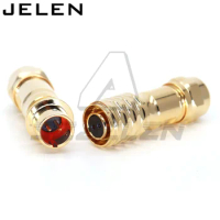 Gold black silver metal docking SF10 series 2 3 4 5pin waterproof connector female plug and male sockets Power Cable
