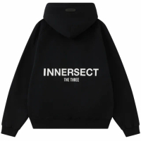 【INNERSECT 三生萬物】背後字母LOGO 連帽外套 男女(INN23FWTHD54)