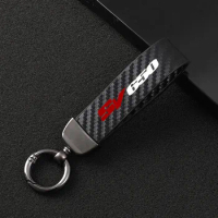 New fashion motorcycle carbon fiber leather rope Keychain key ring For Suzuki SV650 SV 650 SV650X SV650S motorcycle Accessories
