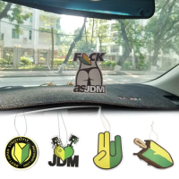 JDM Style Classic Racing Car Rearview Mirror Pendant Air Freshener Solid Paper Decoration Car Decoration Anime Decor AE86 13954
