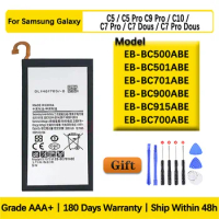 Battery For Samsung Galaxy C5 C5Pro C9 Pro c10 C7 Pro C7 Dous C7 Pro Dous Series Mobile Phone Replacement.