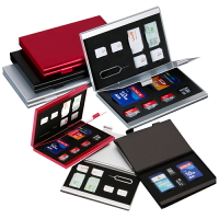 sim卡收納盒 記憶卡收納 卡針收納盒 SD內存卡盒數碼收納包TF手機SIM整理包CF數碼存儲卡盒PSV游戲卡包『ZW10023』