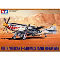 Tamiya 61044 1/48 North American F-51D Mustang Korean War Airplanese Assembly Model Building Kits For Gundam Hobby DIY
