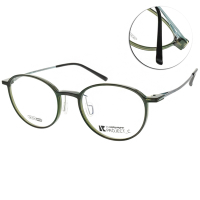 Alphameer 光學眼鏡 韓國塑鋼細框款 Project-C系列 /透藻綠 霧面天空藍#AM3904 C7110-10號腳